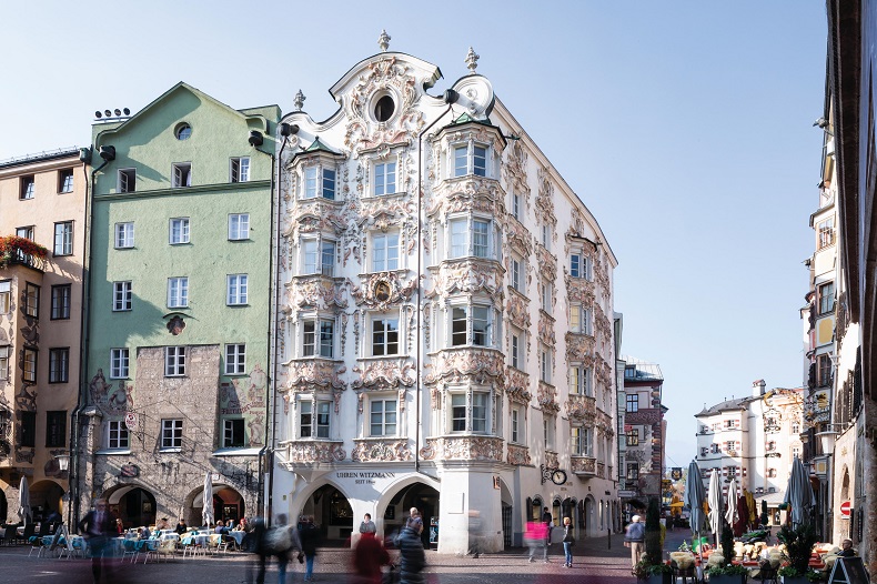 Helblinghaus - Fotograf: Mario Webhofer  Innsbruck Tourismus / Mario Webhofer